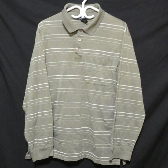 Arnold palmer Other - ARNOLD PALMER | large 44 | Striped Long Sleeve Polo Shirt